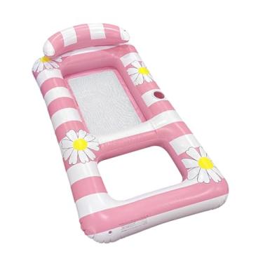 Imagem de Boias de piscina | boias flutuantes para cadeira de piscina – Sofá-cama dobrável com suporte ergonômico para viagens ao ar livre na praia