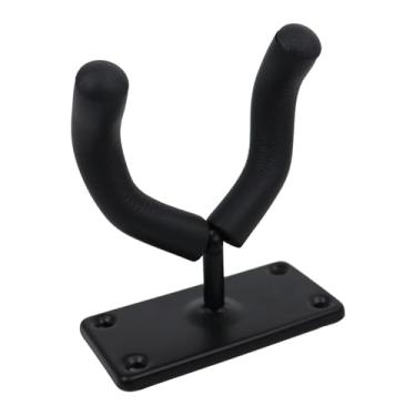 Imagem de harayaa Gancho de parede para guitarra, suporte para instrumentos de corda, fácil de instalar, gancho para guitarra, baixo e longboard.