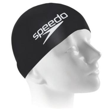Imagem de Touca de Natação Speedo Big Swim Cap, Preto