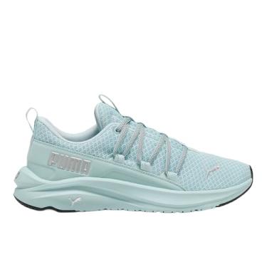Imagem de PUMA Tênis de corrida feminino Softride One4all Slip On - Azul, Orvalho fosco - prata - preto, 35