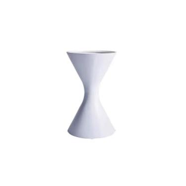 Imagem de Vaso de fibra de vidro funil de tempo vasos de flores simples combinação de luxo shopping center vasos ornamentos de hotel decorações vasos de flores (pequeno)