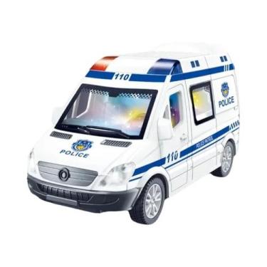 Imagem de Carrinho De Brinquedo De Polícia E Ambulância De Resgate Hospitalar Di