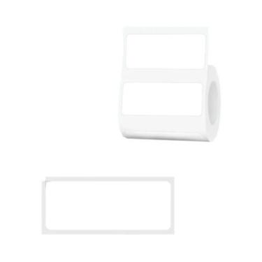 Imagem de Papel Adesivo Térmico Impermeável Para Impressão De Etiquetas Redondas