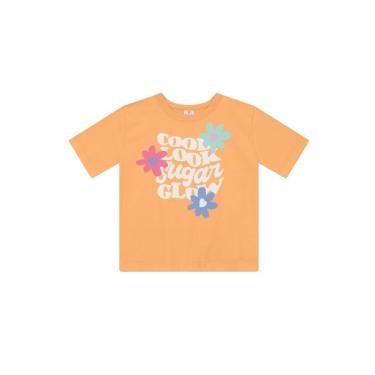 Imagem de Blusa infantil menina em malha com estampa floral Brandili-Feminino