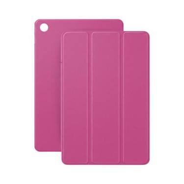 Imagem de Capa Smart Cover Samsung Tab A11 8.7 Polegadas Case Tablet Cor:Rosa - 