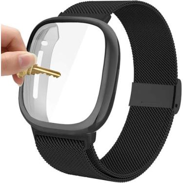 Imagem de Compatível com 3 pulseiras Fitbit Sense/Versa, pulseira de substituiçã