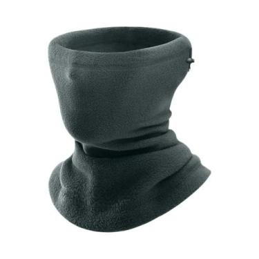 Imagem de Máscara De Moto Em Fleece Preto Quente, Balaclava À Prova De Vento Par