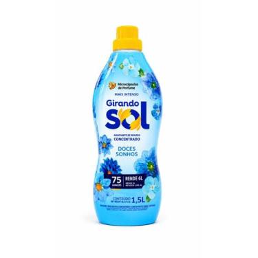 Imagem de Amaciante Girando Sol 1,5l concentrado Doces Sonhos