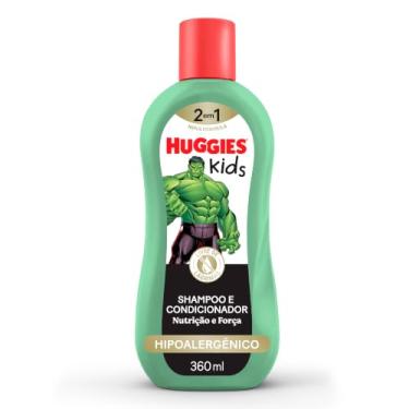Imagem de Shampoo Huggies Kids Nutrição e Força Hulk 360 ml