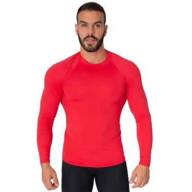 Imagem de Blusa Térmica Poliamida Proteção Solar Uv Masculina Segunda Pele - Bel