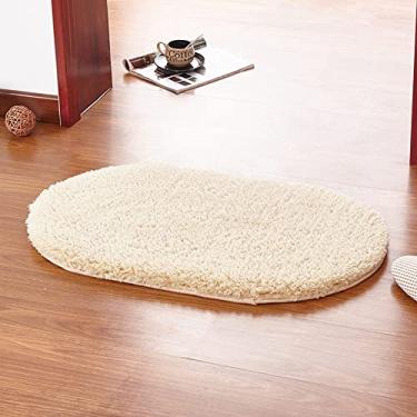 Imagem de SHENGANG Tapete de banho para quarto de cozinha tapete para sala de estar piso antiderrapante porta almofada absorvente, 18,40x60cm