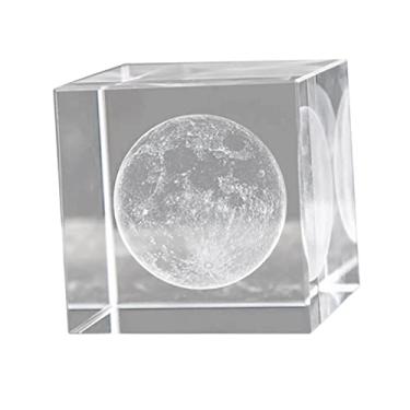 Imagem de Fenteer Placa meteorológica Crystal Crafts para, lua