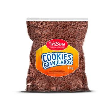 Imagem de Biscoito Triturado Tipo Oreo 1Kg Cookies Granulado Vabene