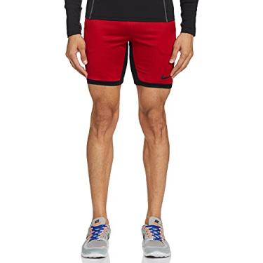 Imagem de (Large, Gym Red/Black/Black) - Nike 20cm Dry Short Trophy, Dri-FIT Boys' Training Shorts, Athletic Shorts