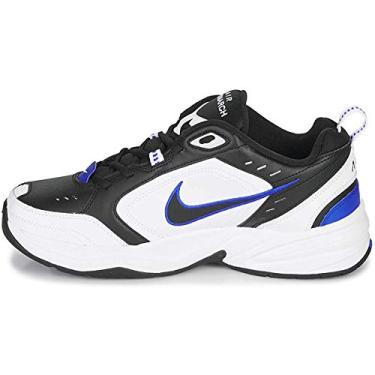 Imagem de Nike Tênis masculino Air Monarch IV Cross Trainer, Preto/preto-branco - azul corredor., 12