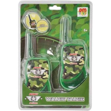 Imagem de Walkie Talkie Army Action C/ Lanterna - Dmt6172 Dm