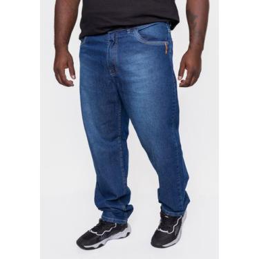 Imagem de Calça Jeans Onbongo Plus Size Slim Azul