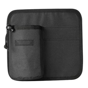 Imagem de Almencla Porta-copos para bagagem Porta-copos para mala Porta-copos -voz Porta-bebidas para atendentes, preto