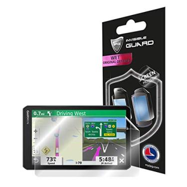 Imagem de IPG para Garmin dezl OTR700, 7 polegadas, GPS, caminhão, navegador, película invisível ultra HD transparente, antiarranhões, protetor de pele – liso/autorreparador/sem bolhas