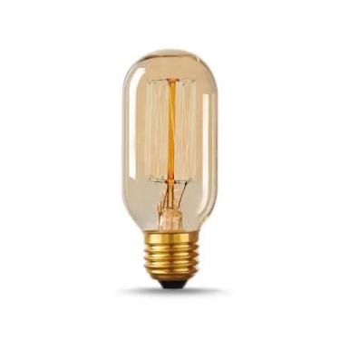 Imagem de Lâmpada Retro Filamento Carbono T45 25W 2400K 5027 Galaxy, 110V, Filam