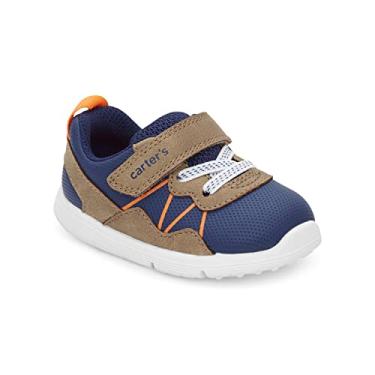 Imagem de Carter's Baby Boy's Kit-bp First Walker Shoe, Azul marino, 18