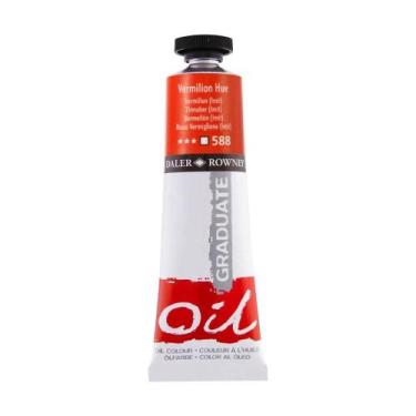 Imagem de Tinta Óleo Graduate 38ml Vermelhão Imit 588 Daler Rowney - DALER & ROW