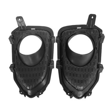 Imagem de Zieichy Capa de farol de neblina frontal esquerda e direita, moldura da lâmpada de para-choque frontal compatível com Kia Sorento 2011 2012 2013, substitui 865231U010 capa de grade de farol de neblina