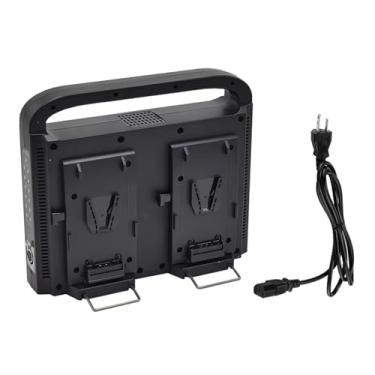 Imagem de Carregador de bateria de câmera Carregador de bateria de 4 canais Adaptador CA para bateria Sony 14,4V/14,8V V-Mount