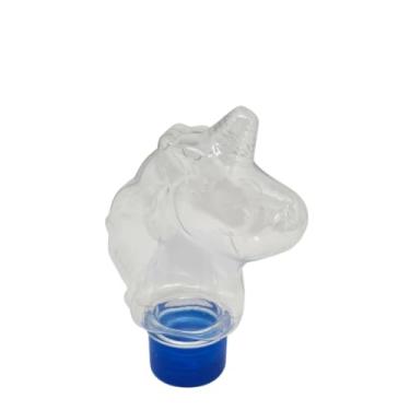 Imagem de 50 Tubetes/Baleiro Unicórnio - Aniversário - Lembrancinha (Azul escuro)