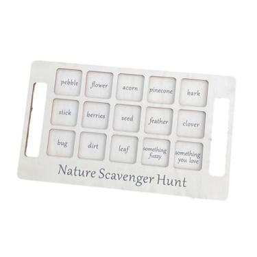 Imagem de simhoa Caça ao Tabuleiro de Madeira Jogo Bandeja, Jogo de Exploração, Brinquedo Interativo Ao Ar Livre Montessori para Crianças Meninos