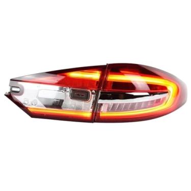 Imagem de Luzes traseiras de estilo de carro compatíveis com Ford Fusion Mondeo 2013-2019 Lâmpada traseira LED LED DRL Sinal de freio Reverso Acessórios para automóveis(For 2013-2016)