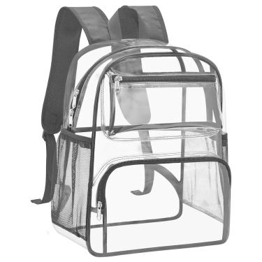 Imagem de Mochila transparente MAY TREE Clear Bag Stadium Events Black