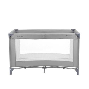 Imagem de Berço Cercado Infantil 2 Andares Portatil So Gifted Cinza Kb - KikkaBo