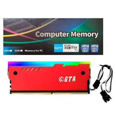 Imagem de Memoria 16gb Ddr5 5600 CL46 1.1V Desktop C/ Dissipador RGB GT16G5600DD