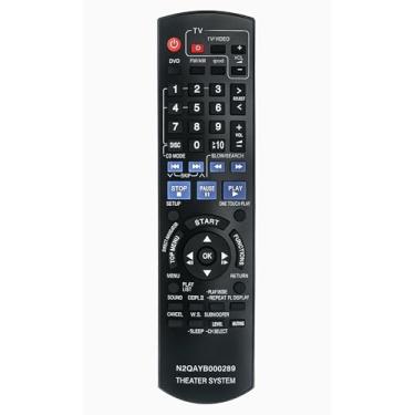 Imagem de N2QAYB000289 Controle remoto de substituição para Panasonic DVD Home Theater Sound System SC-PT960 SC-PT760 SC-PT954 SAPT1054 SA-PT760 SA-PT954 SAPT956 SCPT1054 SC-PT956 SB-HF760 SB-HC760 SB-HSB-HS760 SB-HW560
