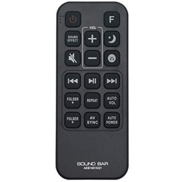 Imagem de AKB74815321 Controle remoto de substituição aplicável para LG Sound Bar SJ5Y SPJ5B-W SJ4Y SPJ4B-W SH5B Soundbar