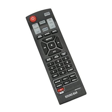Imagem de AKB73575421 Substituição do controle remoto adequado para LG Sound Bar Soundbar NB3532A NB4530B NB3730A NB3531A NB3530A S33A1-D NB2430A NBN36 S33A2-D Sistema de alto-falantes