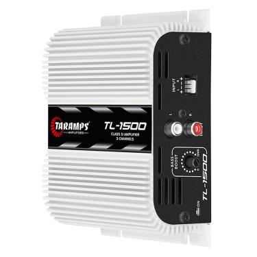 Imagem de Modulo De Potencia Taramps Tl 1500 Digital 3 Canais 2r 1x200w Rms + 2x95w Rms 13.8vdc
