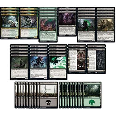 Imagem de Elite Black Green Creature Deck - Golgari Reanimate Mill - Very Powerful - Modern Legal - Custom Built - Magic The Gathering - MTG - 60 Card!
