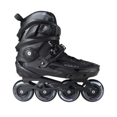 Imagem de Patins Volt + 2.0 Preto Traxart Freestyle, Urban E Slalom Tamanho 41-42