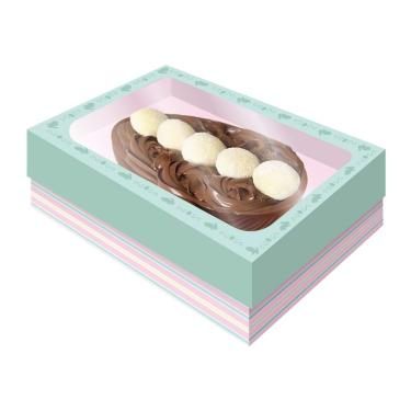 Imagem de Embalagem Para Ovo De Colher Candy Tiffany - 350g