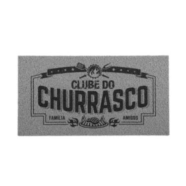 Imagem de Tapete Capacho Vinil Churrasqueira Kapazi - 40x75cm - Clube Do Churrasco