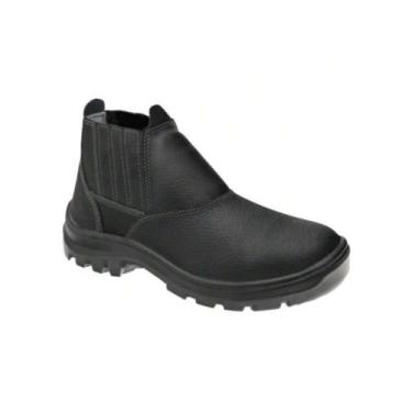 Imagem de Bota Botina Segurança C.A Profissional Trabalha Confort Palmilha Gel -