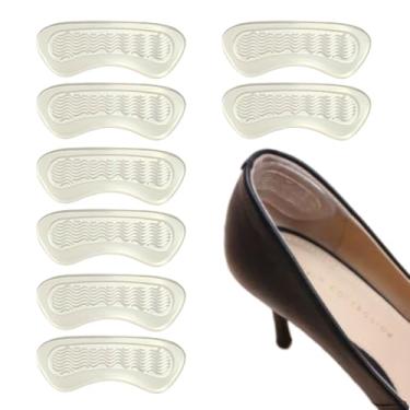 Imagem de Protetor de Calcanhar Silicone Macio 4 Pares - Reutilizável, Antibolha, Antifricção, Alívio da Dor, Super Conforto