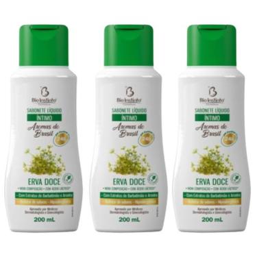 Imagem de Kit 3 Sabonete Líquido Íntimo Erva Doce 200Ml - Bio Instinto