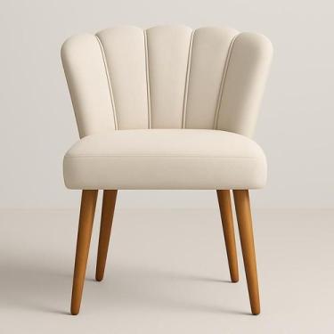 Imagem de Cadeira Poltrona Pétala Sala Estar Penteadeira e Salão - Platinum Deco