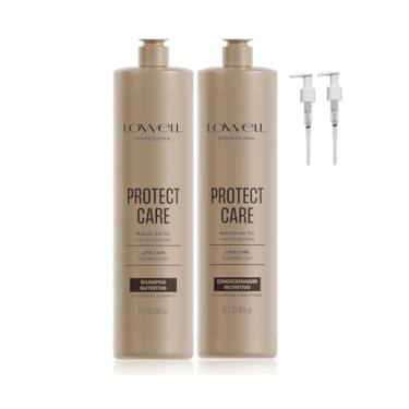 Imagem de Kit Protect Care Lowell Nutrição Profunda Sh + Cond 1 Litro