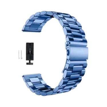 Imagem de Pulseira De Metal Em Aço Inoxidável De 22mm 20mm Para Samsung Galaxy W