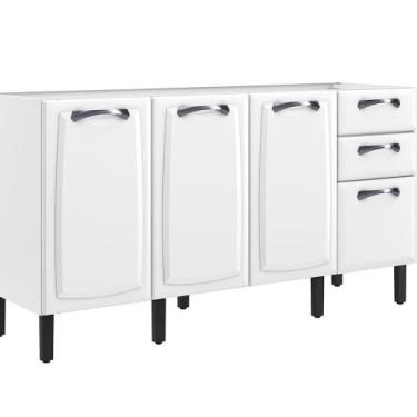 Imagem de Balcão Itatiaia Aço SEM TAMPO Branco New Premium