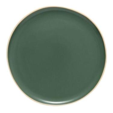 Imagem de Prato de Sobremesa em Cerâmica Lanche Bolo Mesa Posta 20cm Avulso - CO